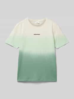 S.Oliver RED LABEL Regular fit T-shirt van puur katoen met rubberen tekstprint