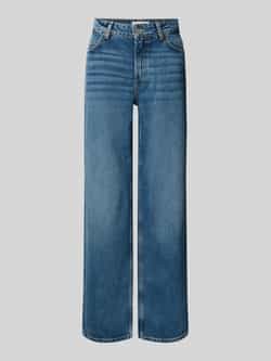 Marc O'Polo Wide leg jeans van een mix van katoen en viscose