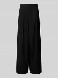 Weekend Max Mara Wide leg stoffen broek met bandplooien model 'DILETTA'