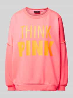 Miss goodlife Oversized sweatshirt met labelprint