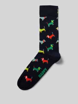 Happy Socks Sokken met labelprint