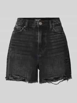 Pieces Regular fit korte jeans van puur katoen model 'SUMMER'