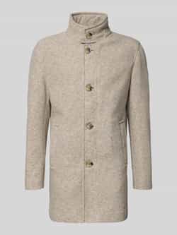 Strellson Regular fit lange jas met wol model '11 FYNN'