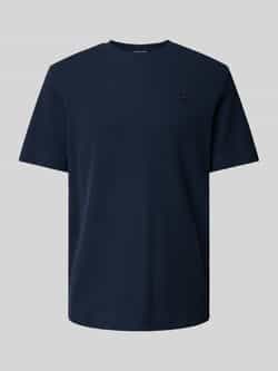 Tom Tailor Regular fit T-shirt met logo-applicatie