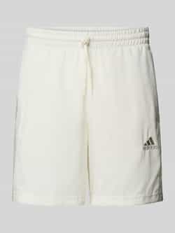 ADIDAS SPORTSWEAR Regular fit sweatshorts met labelstitching