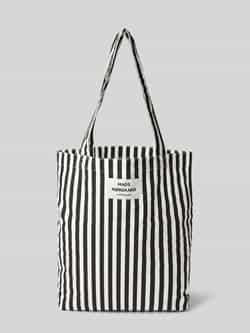 MADS NØRGAARD Handtas met labelpatch model 'Sacky Atoma Bag'