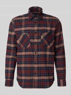 Tommy Hilfiger Regular fit vrijetijdsoverhemd van puur katoen model 'FLANNEL TARTAN'