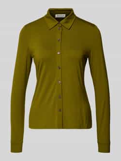 Marc O'Polo Regular fit blouse met lange mouwen van viscosemix
