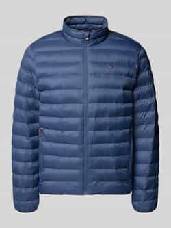 Tommy Hilfiger Regular fit gewatteerd jack met logostitching