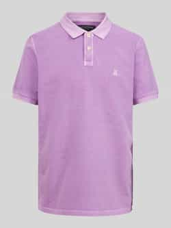 Marc O'Polo Regular fit poloshirt met labelstitching