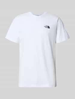 The North Face T-shirt met logo en ronde hals