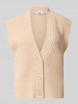 Drykorn Mouwloos vest met wol model 'PIGES'
