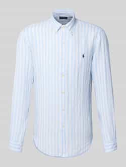 Polo Ralph Lauren Custom fit linnen overhemd met button-downkraag