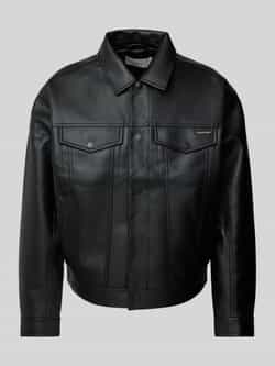 Calvin Klein Jeans Mannen Lente Zomer Jassen Collectie Black Heren