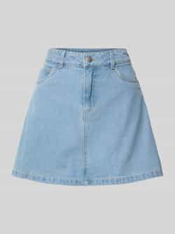 Pieces Jeansrok in A-lijn van katoenmix model 'ABBI'