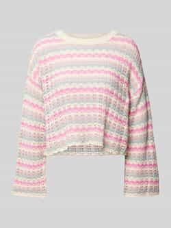 Only Relaxed fit gebreide pullover van katoenmix model 'ASA'