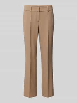 CAMBIO Regular fit stoffen broek met verkort model 'FARAH'