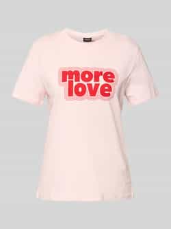 Pieces Regular fit T-shirt van puur katoen model 'TAMERA'