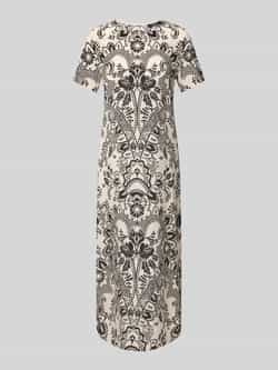 Weekend Max Mara Zijden jurk met ronde hals model 'VELA'