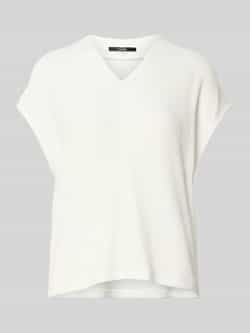 Someday. T-shirt met kapmouwen en V-hals model 'Kalani'