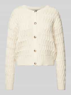 Vero Moda Regular fit gebreid jack in een katoenmix model 'MAISIE'
