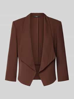 Zero Regular fit blazer met 3 4-mouwen