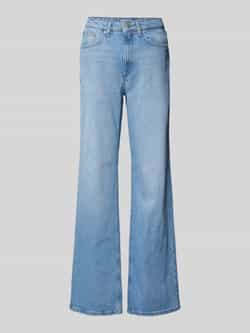 ONLY high waist wide leg jeans light blue denim