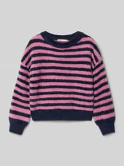 Only Regular fit gebreide pullover met all-over motief model 'NEWPIUMO'