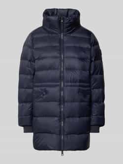 Tommy Hilfiger Gewatteerde lange jas met labelpatch