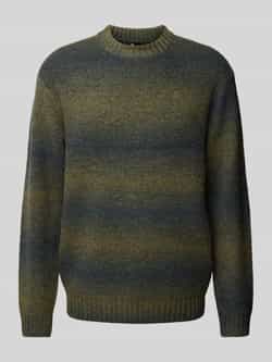 G-Star Raw Gebreide pullover van viscose met labelstitching model 'Gradient'