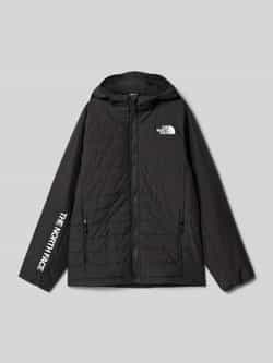 The North Face Gewatteerd jack met labelprint model 'NEVER STOP'