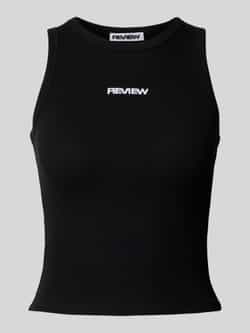 Review Tanktop met labelstitching