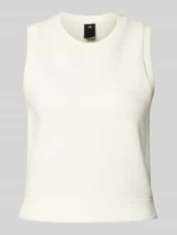 Adidas Sportswear Top met labelprint en ronde hals
