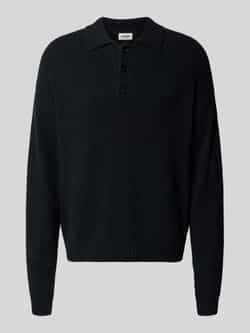 Drykorn Gebreide pullover met polokraag