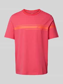 Joy T-shirt met contrastgarnering