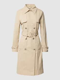 Guess Beige Trench met lange mouwen en riem Beige Dames