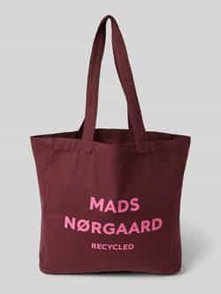 MADS NØRGAARD Handtas met labelprint model 'Recycled Boutique Athene'
