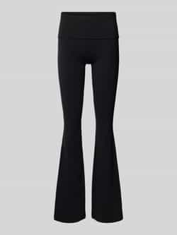 Review Skinny fit bootcut legging met brede band