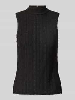 Boss Orange Slim fit blousetop met opstaande kraag model 'IVEYLOR'