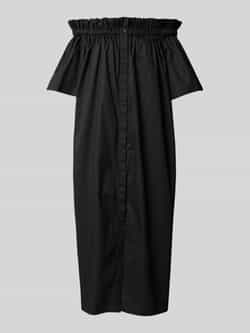 Copenhagen Muse Midi-jurk met knoopsluiting model 'SHIRLEY-DRESS'