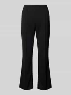 Calvin Klein Womenswear Flared cut broek model 'PONTE PINTUCK'