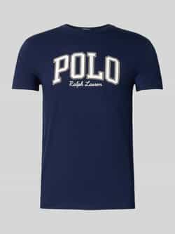 Polo Ralph Lauren Custom slim fit T-shirt met ronde hals