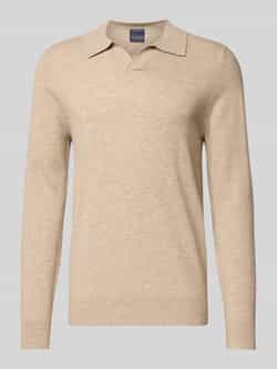 Christian Berg Men Gebreide pullover van mix van wol en kasjmier