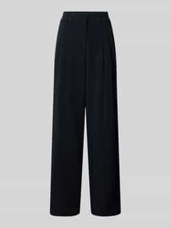 RAFFAELLO ROSSI Flared fit broek met haakjessluiting model 'MAYLA'