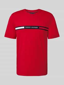 Tommy Hilfiger Regular fit T-shirt van puur katoen
