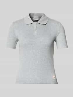 Calvin Klein Jeans Slim fit poloshirt met labeldetail
