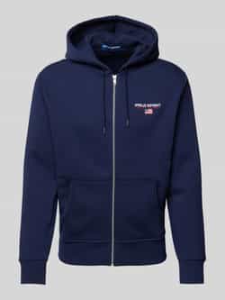 Polo Sport Sweatjack met labelstitching