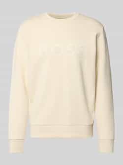 BOSS Green Regular fit sweatshirt van katoenmix model 'SALBO'