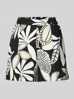S.Oliver RED LABEL Relaxed fit korte broek van een mix van linnen en viscose