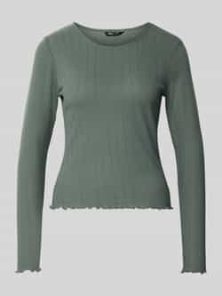 Only Slim fit shirt met lange mouwen van puur katoen model 'CARLOTTA'
